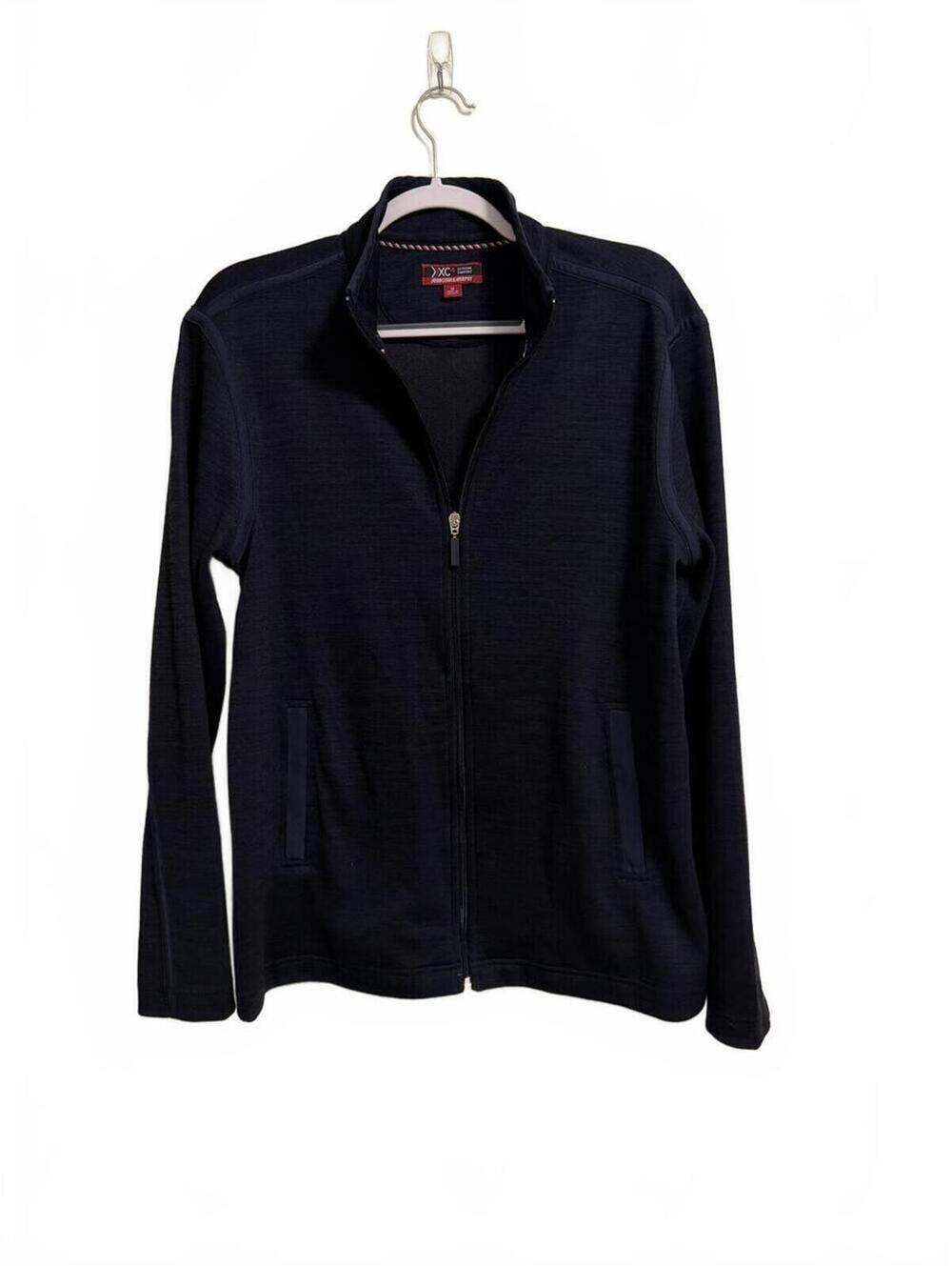 Johnston & Murphy XC4 Extreme Comfort Full Zip Jacket Navy Size M